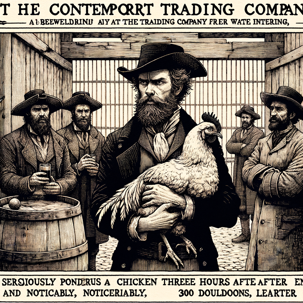 KIRKLAND’S RUM & THE MYSTERY CHICKEN: Inside the Trading Company That Has Pirates Questioning Everything