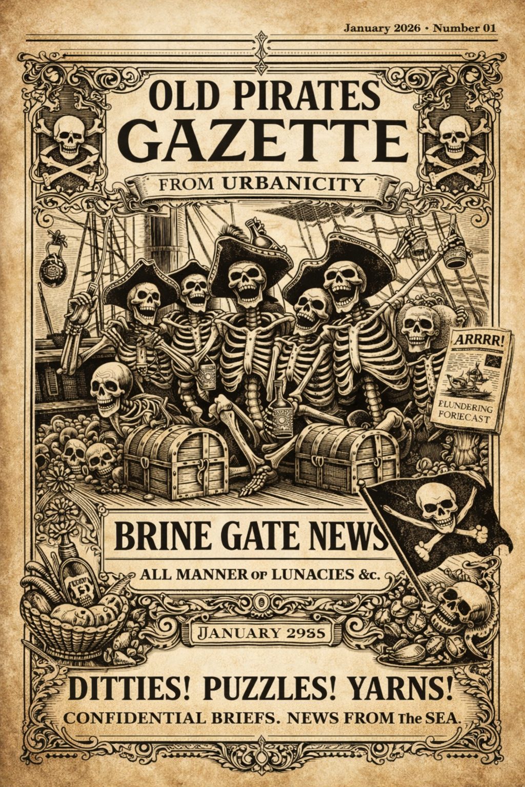 Issue 1 — The Founding of Brine Harbor
